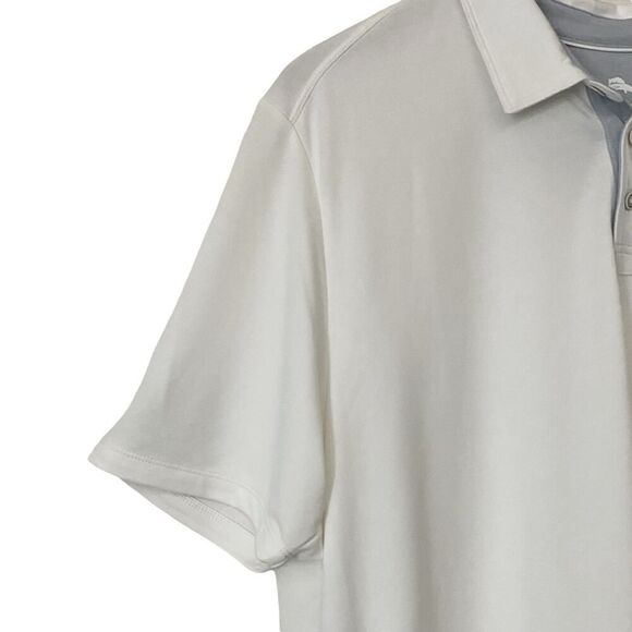 Tommy Bahama Mens Size XXL White Polo Shirt Short Sleeve - Picture 6 of 10
